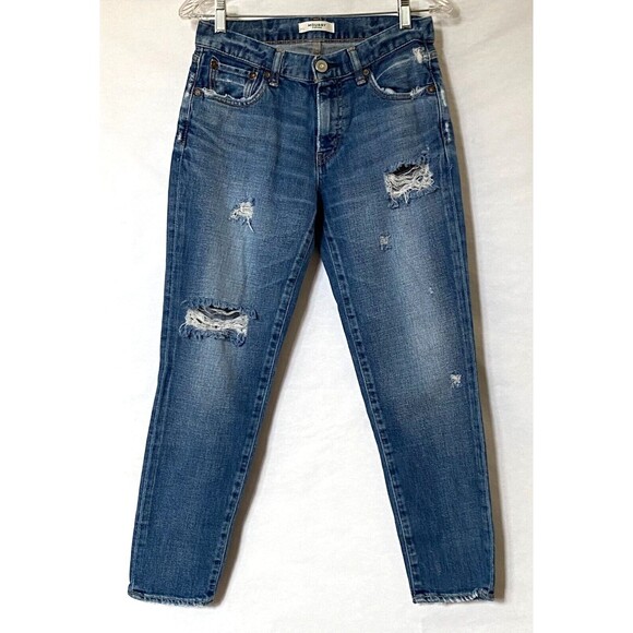 Moussy Denim - Moussy Vintage Howa Distressed Jeans Women's Size 27 Blue Medium Wash